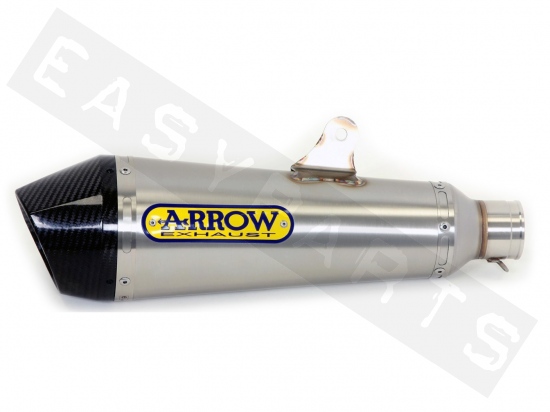 Silencieux ARROW X-Kone Nichrom/C Aprilia RS4 125i E4 2017-2020
